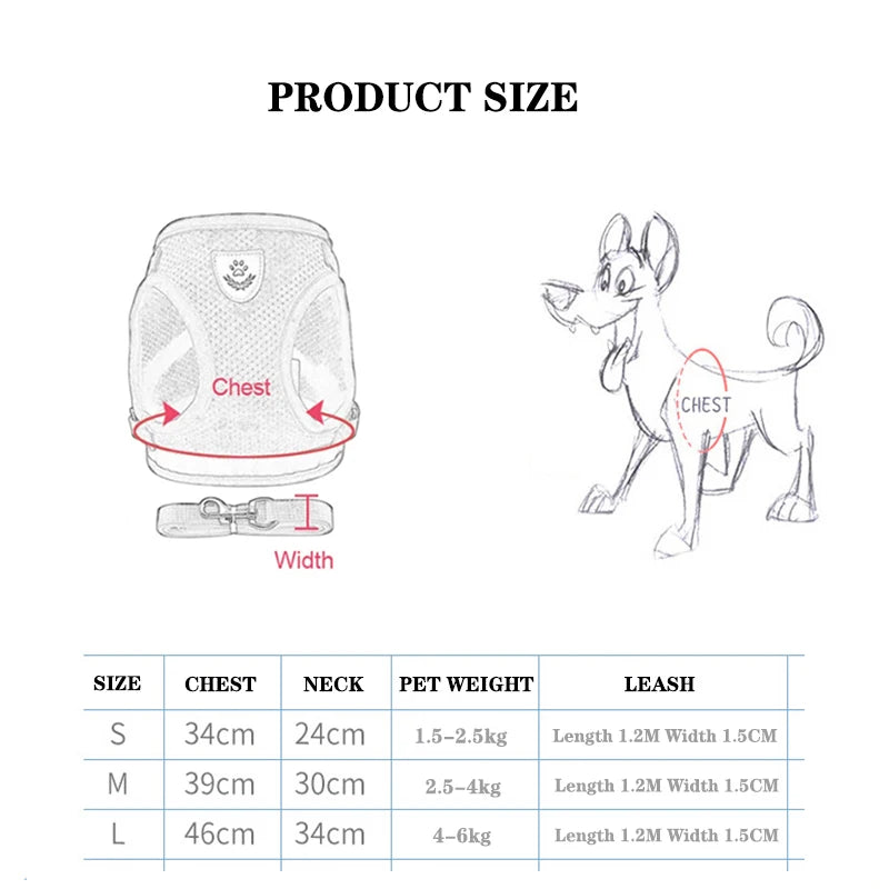 Pet Adjustable Vest